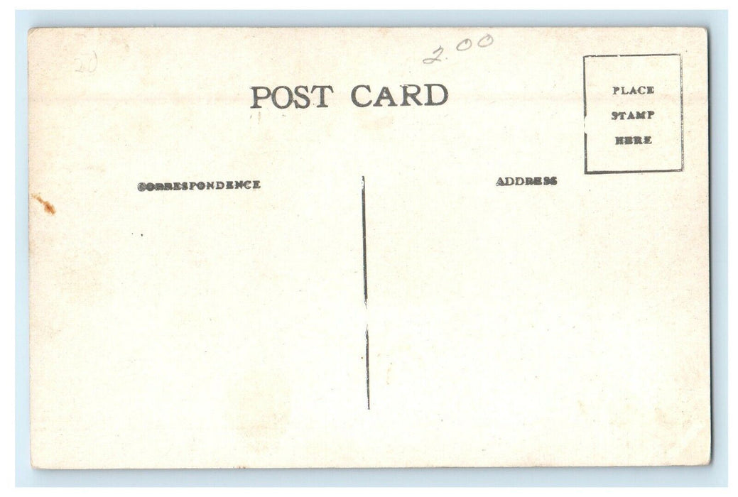 c1910's Des Moines Iowa IA, Locust Street Bridge Unposted Antique Postcard