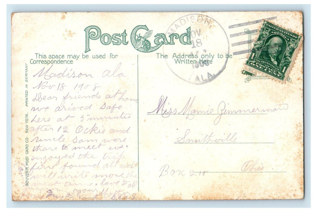 Top Of Orchard Knob Illinois Maryland NY Monument Chattanooga TN Postcard