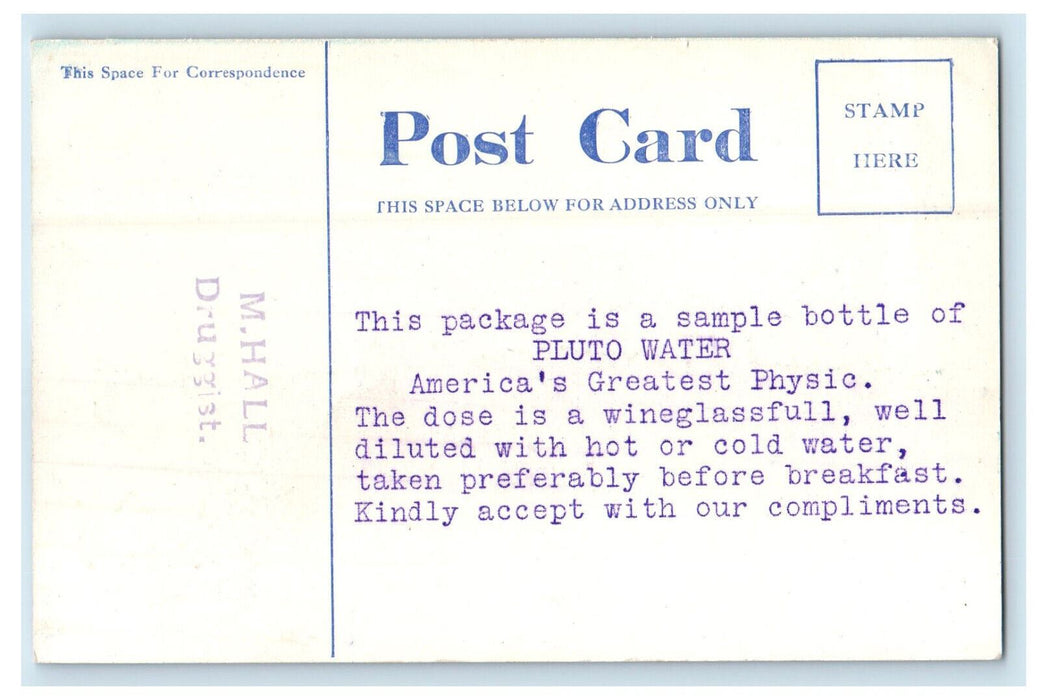 c1910 French Lick Springs Hotel French Lick Indiana IN Posted Postcard