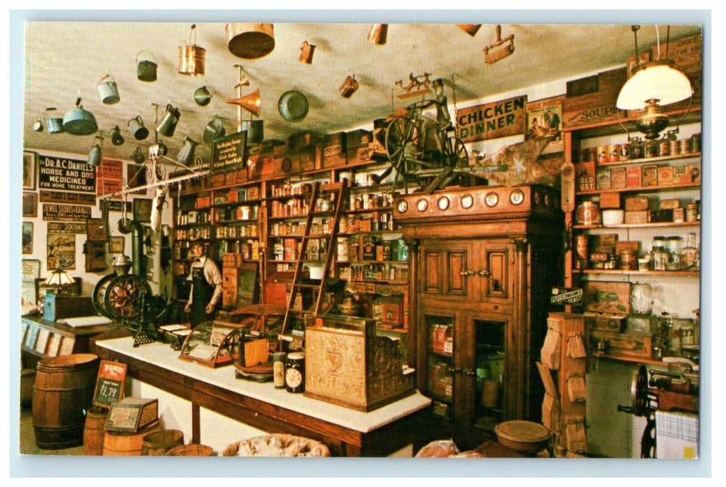 c1950's Turtle Spice General Store Shenandoah Caverns Virginia VA Postcard