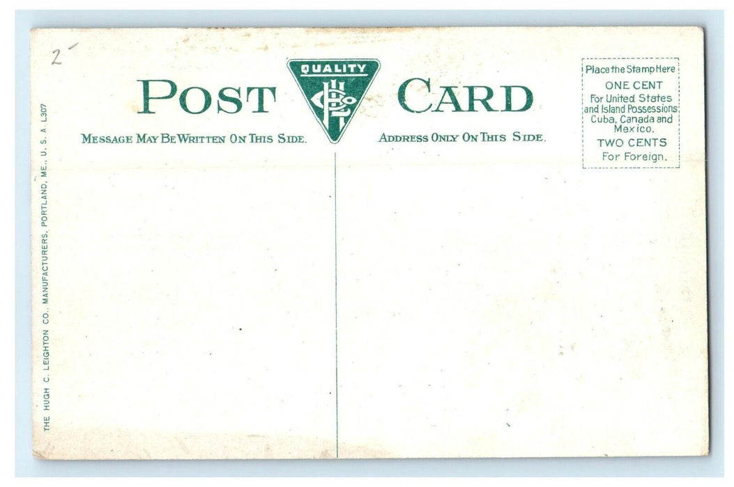 1910 Green Hill Park, Along The Shore, Worcester, Massachusetts MA Postcard