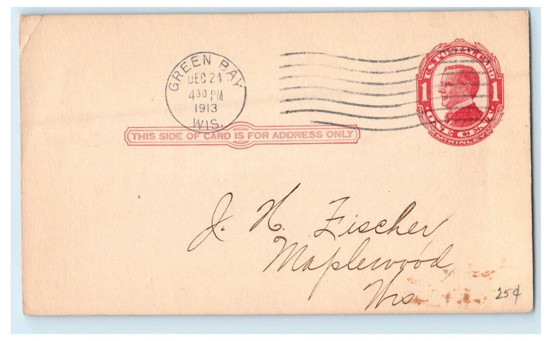 1913 Joannes Bros Co. Wholesale Grocers Green Bay Wisconsin Advertising Postcard