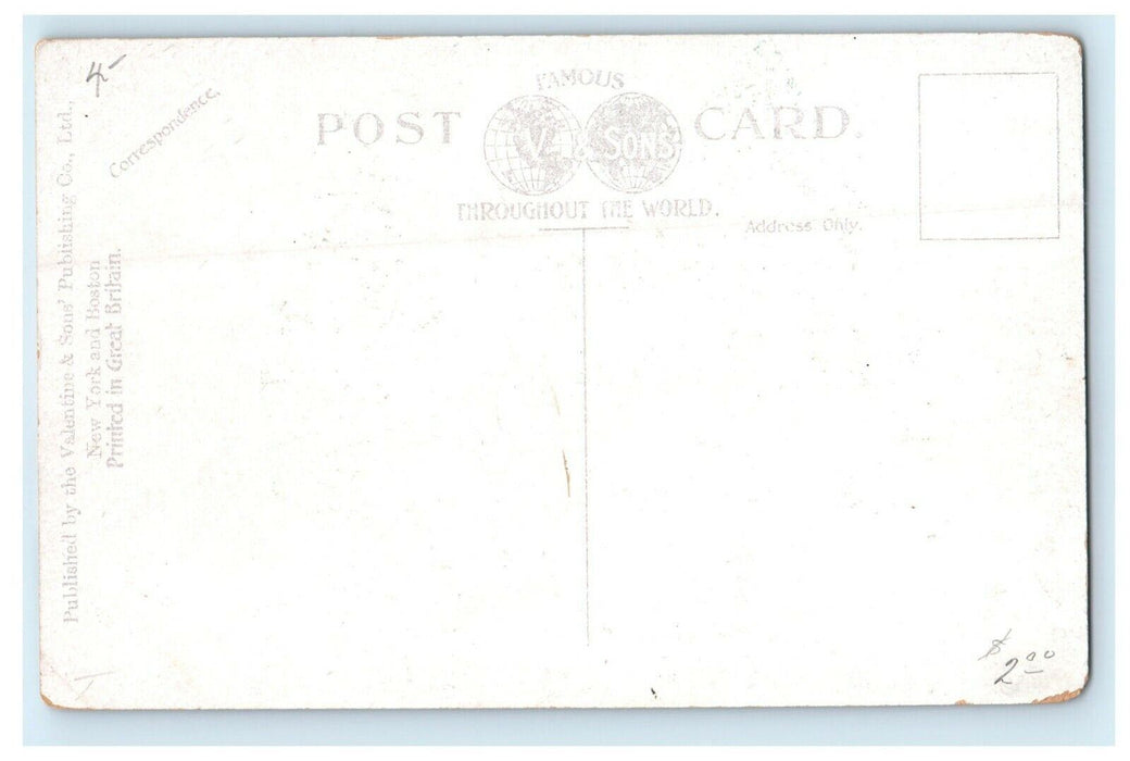 1909 Swedish ME Thomas Street Church, Worcester, Massachusetts MA Postcard