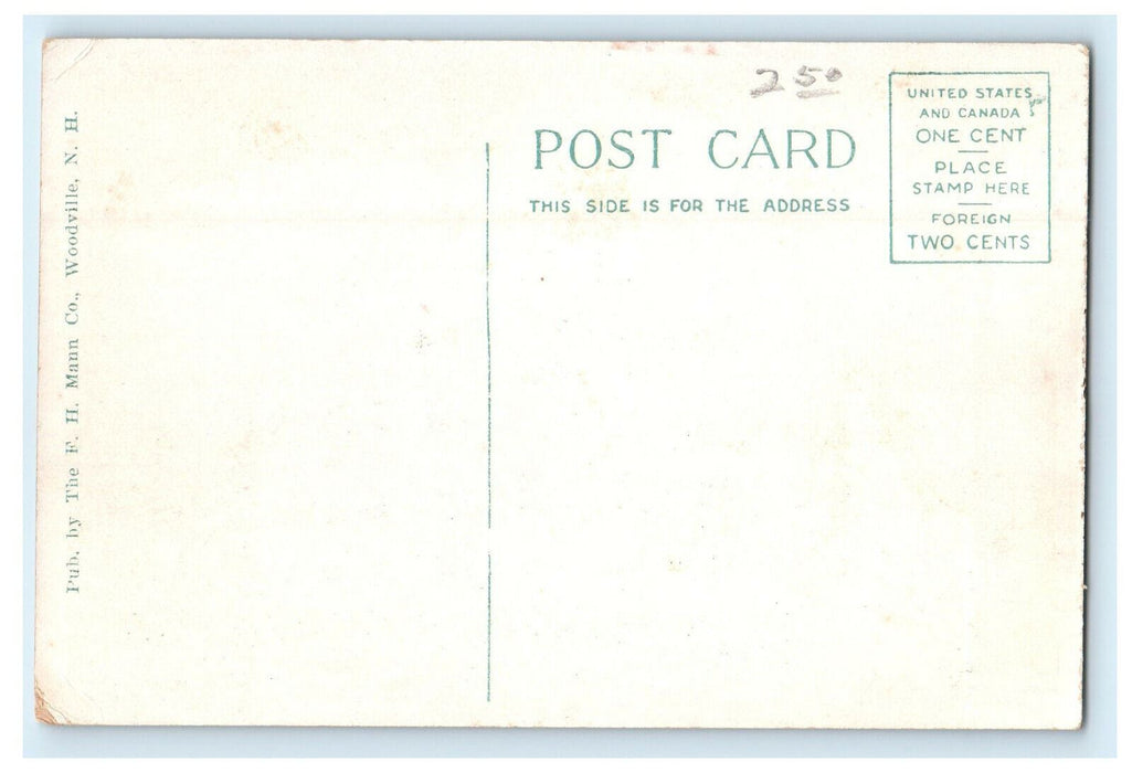 c1920s New High School Woodsville New Hampshire NH Unposted Postcard