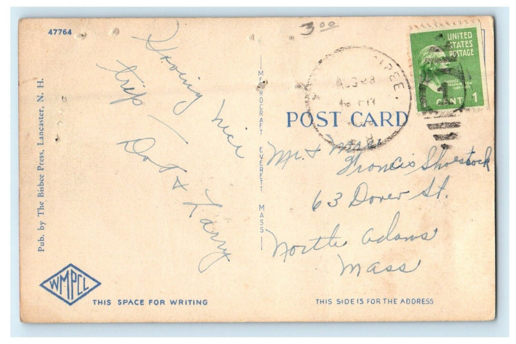 c1910's Out In The Open Camping White Mountains New Hampshire NH Postcard
