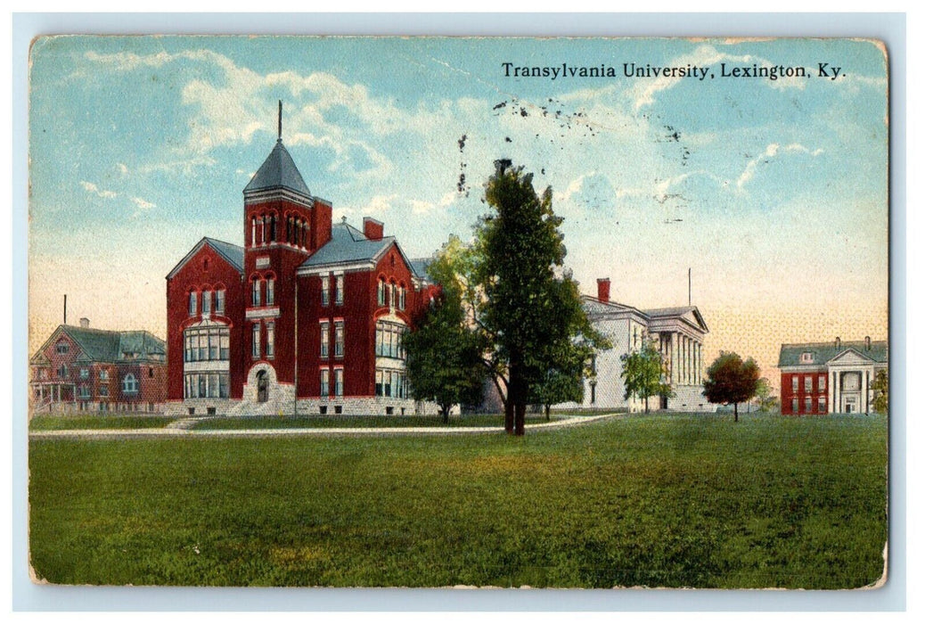 1919 Transylvania University Lexington Kentucky KY Posted Antique Postcard