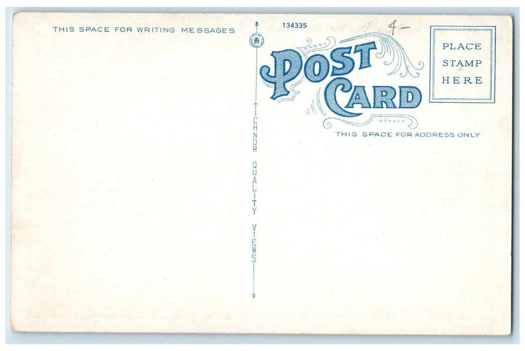 c1930's Baker Memorial M. E. Church Street View East Aurora New York NY Postcard
