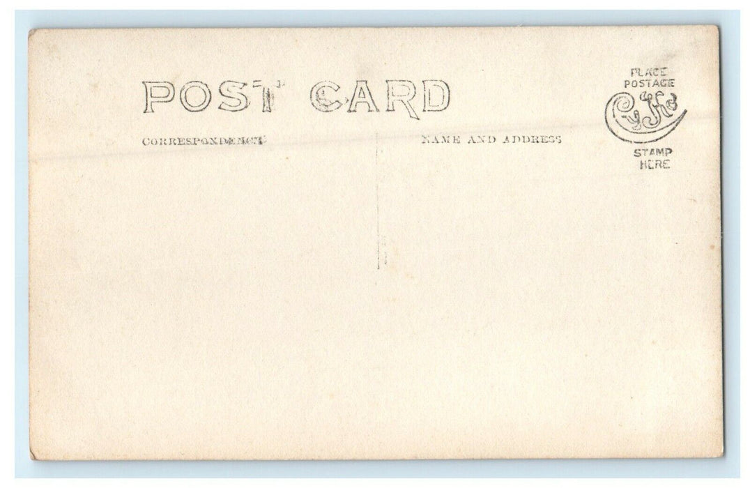 1912 Sea Wall Galveston Texas TX Posted Antique Postcard