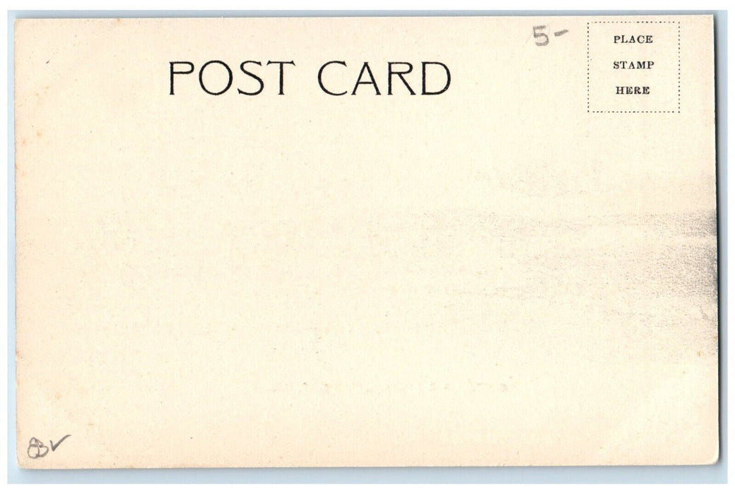 c1905 Central Railroad Station Plainfield New Jersey NJ Antique Postcard