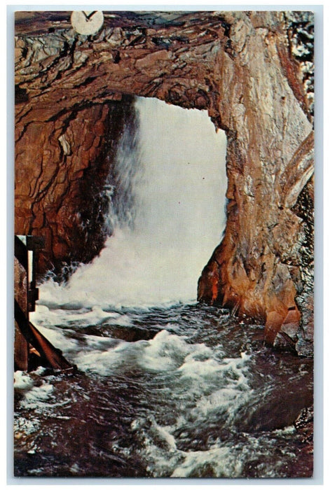 c1960's Thunder Head Underground Falls Black Hills of South Dakota SD Postcard