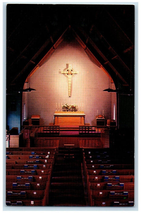 c1960's St. Stephen's Episcopal Church Oak Ridge Tennessee TN Postcard