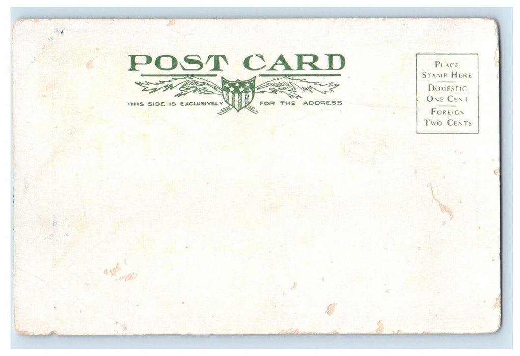 c1905 Coeur d'Alene Bank & Trust Co. Building Coeur d'Alene Idaho ID Postcard