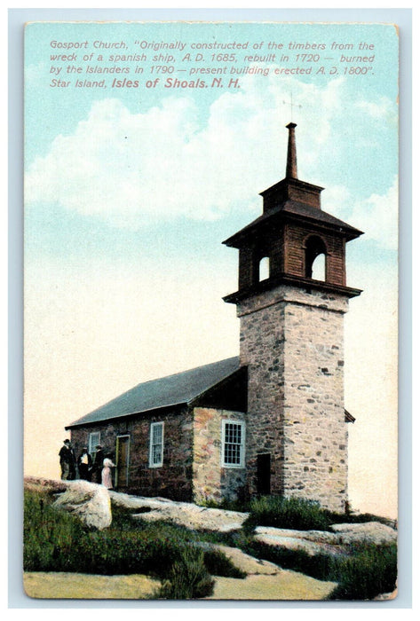 c1910 Star Island Isles of Shoals New Hampshire NH Unposted Antique Postcard