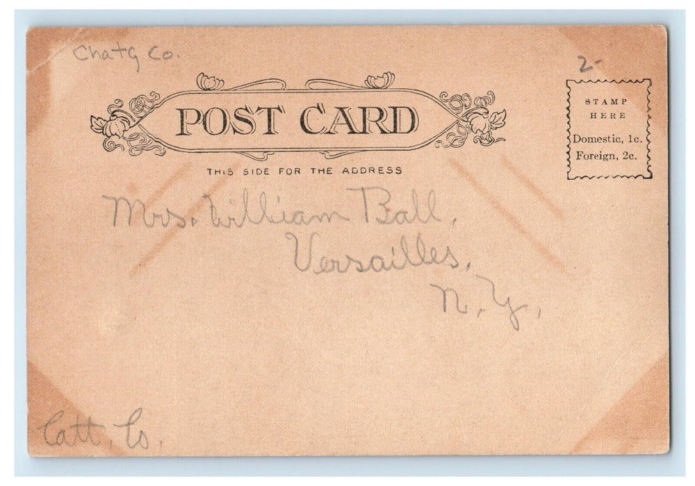 c1905 Cliffs At Gratiot's Point Dunkirk New York NY Unposted Antique Postcard
