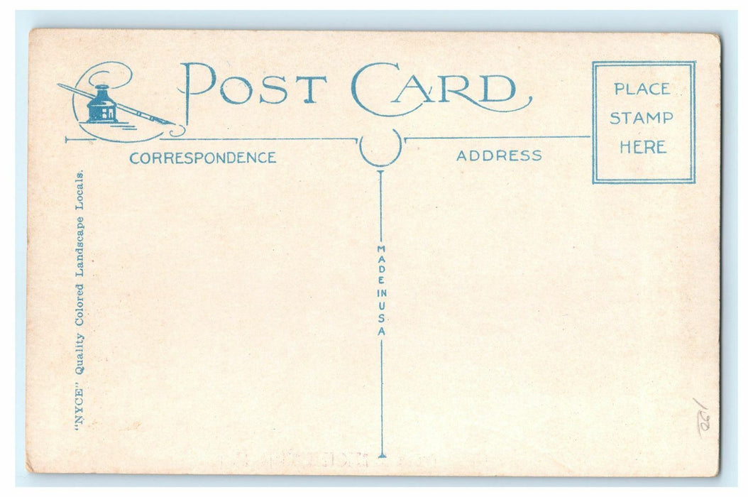 1911 Greetings from Winchester, Cheshire County, New Hampshire NH Postcard