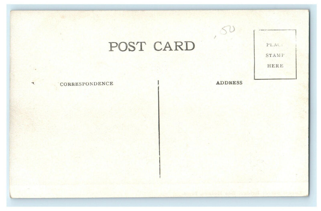 c1910 Locust Street Bridge Des Moines Iowa AI Antique Unposted Postcard