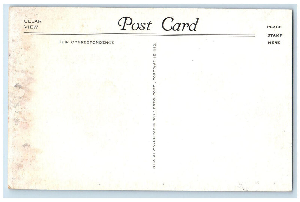 c1940's Clover Leaf Lakes at Johnson's Resort Clintonville Wisconsin WI Postcard