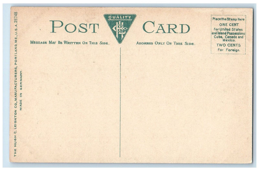 c1910 Devil's Island The Sentinel Rock on Southern Point of Island WI ...
