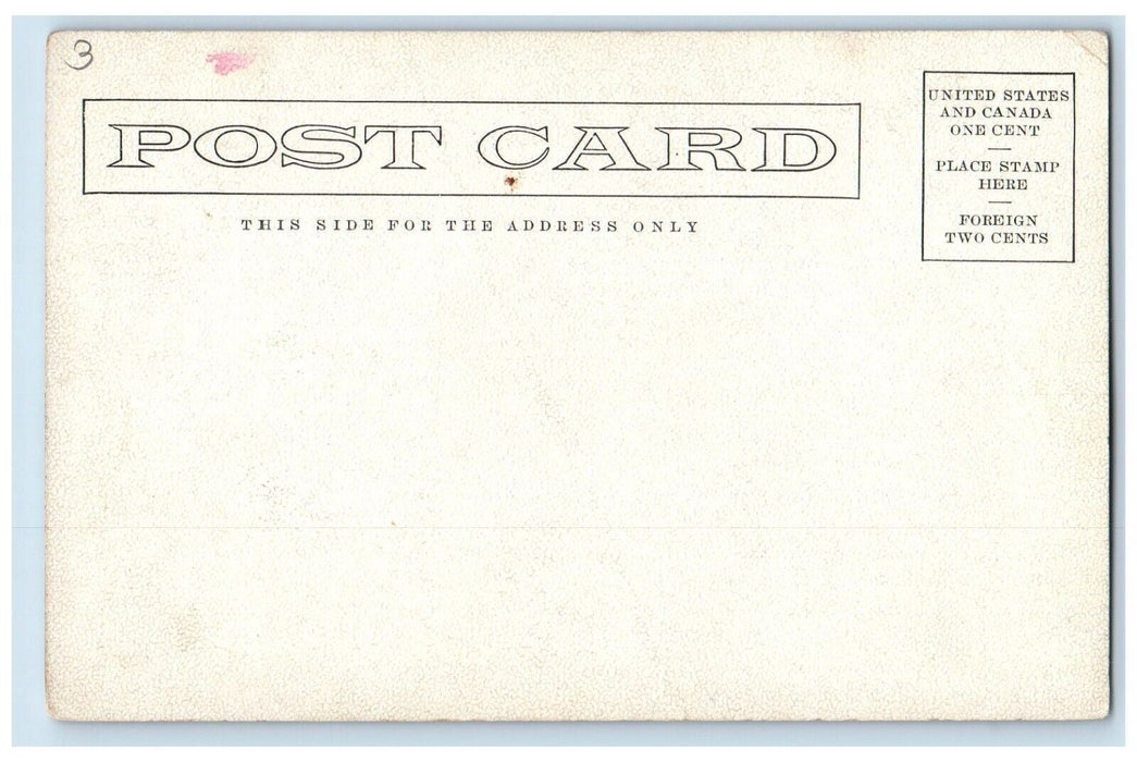 c1905 District Bounded Bush Kearney East San Francisco California CA Postcard