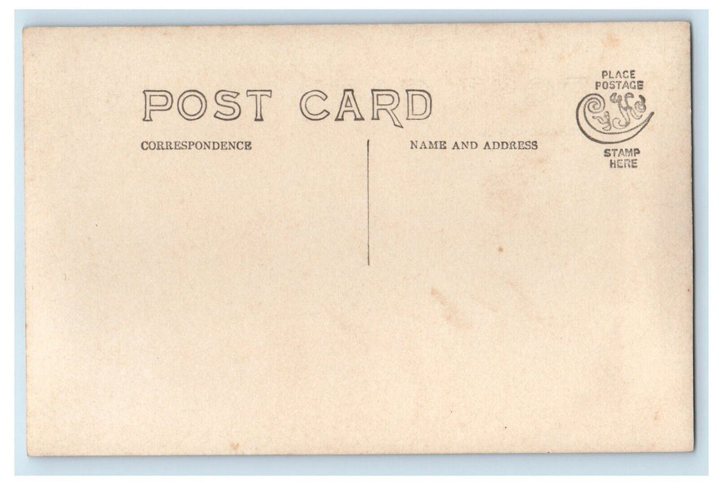 1911 Endeavor Dry Dock Peristyle New Orleans LA Kansas City RPPC Photo Postcard