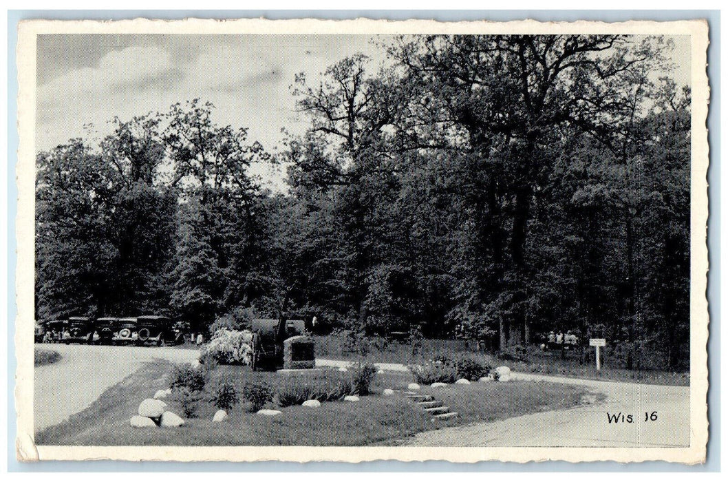 c1940's New Glarus Woods Southwestern Wisconsin WI Vintage Unposted Postcard