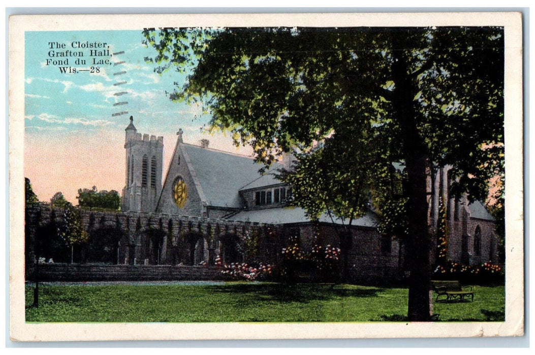 1948 The Cloister Grafton Hall, Fond Du Lac Wisconsin WI Vintage Postcard