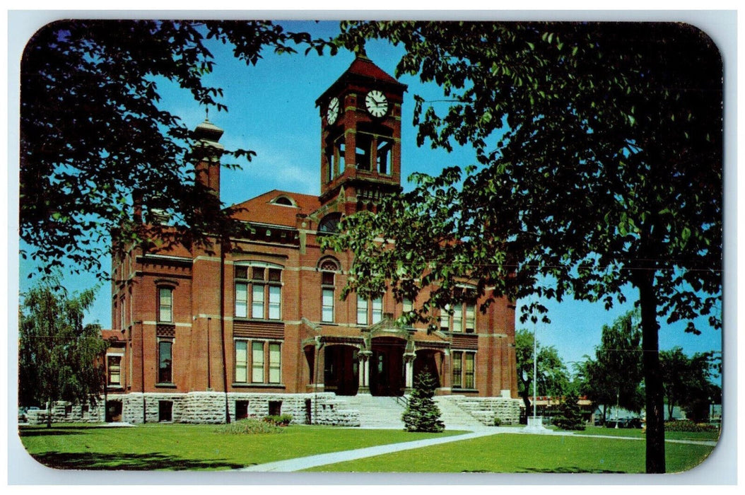 c1950's Court House Fond Du Lac Wisconsin WI Unposted Vintage Postard