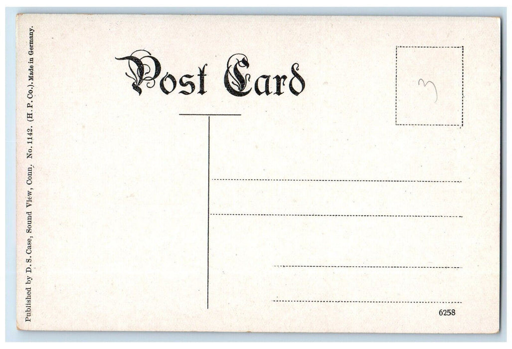 c1910 Church Our Lady Good Counsel Structure Sound View Connecticut Postcard
