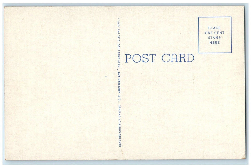 c1940 Central Alfalfa Mill Bush Factory Truck Work Lexington Nebraska Postcard