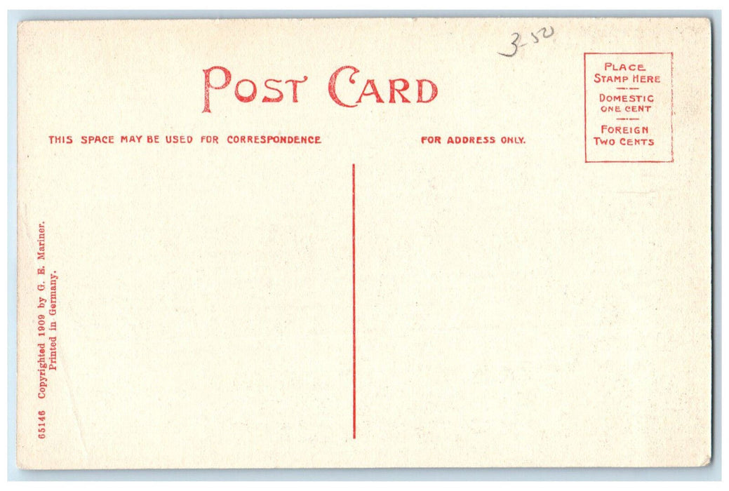 c1910 Mississippi River La Crosse Wisconsin WI Antique Unposted Postcard
