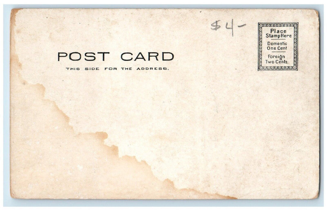 c1905 Greetings From Gettysburg Summit of Little Round Top Pennsylvania Postcard