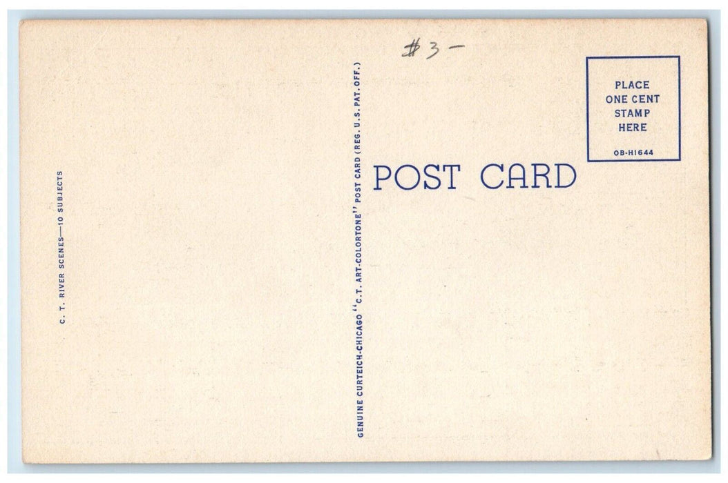 c1940 Greetings from Indiantown Gap Pennsylvania PA Vintage Unposted Postcard