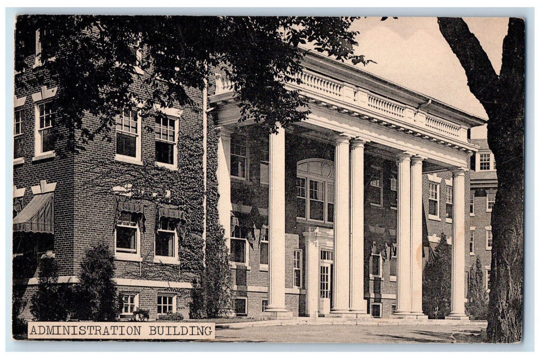 c1940's Administration Building Penn Hall Chambersburg Pennsylvania PA Postcard