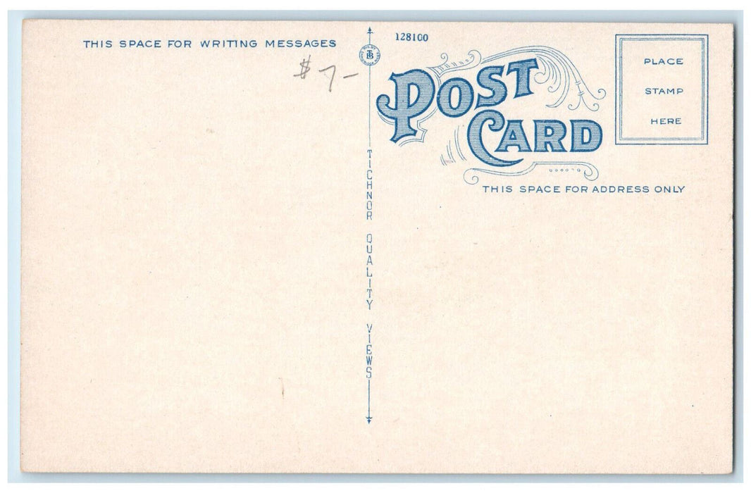c1930's Liberty Street Business Section Franklin Pennsylvania PA Postcard