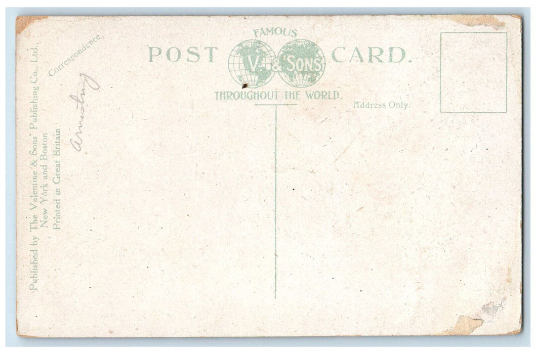 c1910 St. Patrick's Catholic Church, Brockton Massachusetts MA Antique Postcard