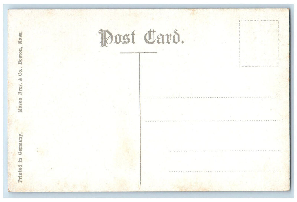 c1910 Court House, Brockton Massachusetts MA Antique Unposted Postcard