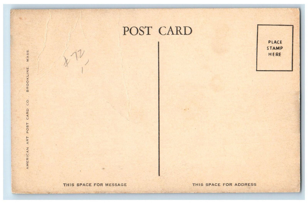 c1940's Dr. E.P. Joslin Camp Charlton Massachusetts MA Antique Postcard