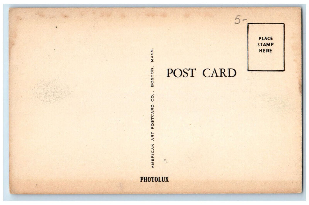 c1940's American Legion Hall Cochituate Massachusetts MA Vintage Postcard
