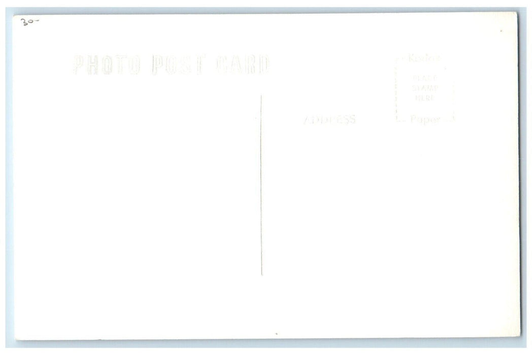 c1950 Greetings Wolverine Club Fort Pontchartrain Detroit MI RPPC Photo Postcard