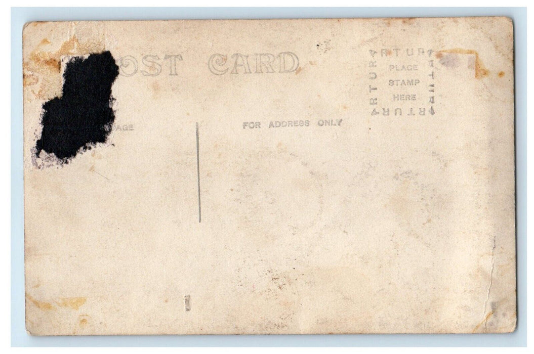 c1910 "Ney Watah" Women's Social Club Story Co. Iowa Ames RPPC Photo Postcard