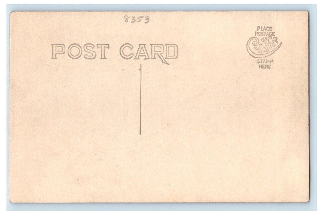 c1910 Eby's Ice Cream Parlor Lunch Room Imperial Nebraska NE RPPC Photo Postcard