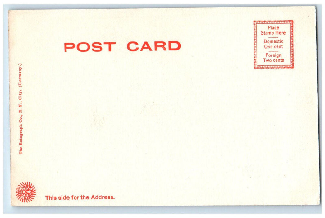 c1905 Country Club Brookline Massachusetts MA Antique Unposted Postcard