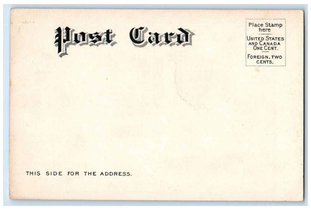 1905 Radcliffe College Cambridge Massachusetts MA Unposted Antique Postcard