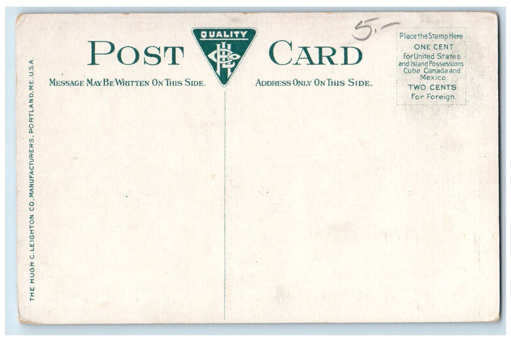 c1910 State Normal School Main Building Bridgewater Massachusetts MA Postcard
