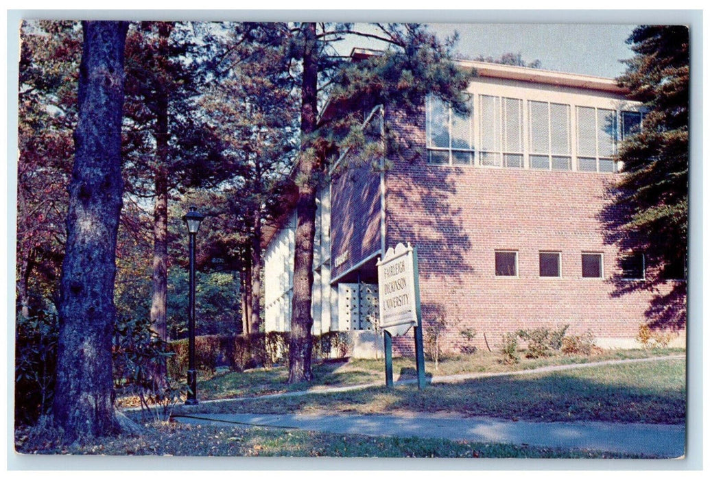 c1960's Library Rutherford Campus Farleigh Dickinson University NJ Postcard