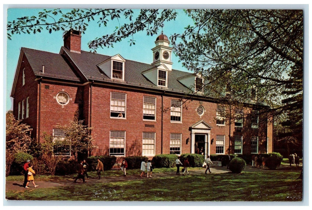 c1960's Becton Hall Fairleigh Dickinson University Rutherford NJ Postcard