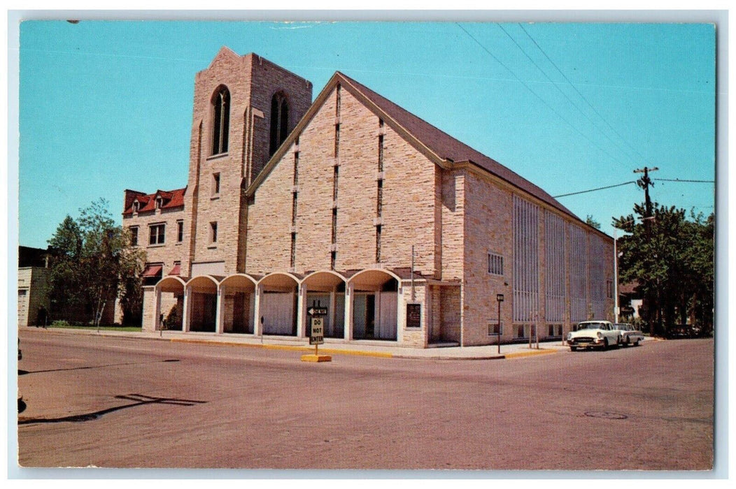 c1960 St Paul Evangelical Church Wausau Wisconsin WI Antique Vintage Postcard