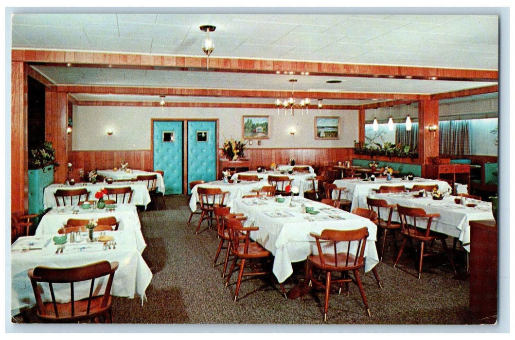 c1960's The Willows Lodge Hotel and Restaurant Lancaster PA Vintage Postcard