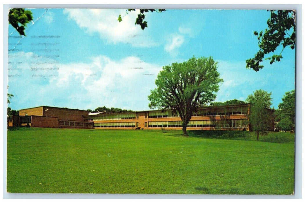 1963 Princeton High School Building Campus Princeton West Virginia WV Postcard