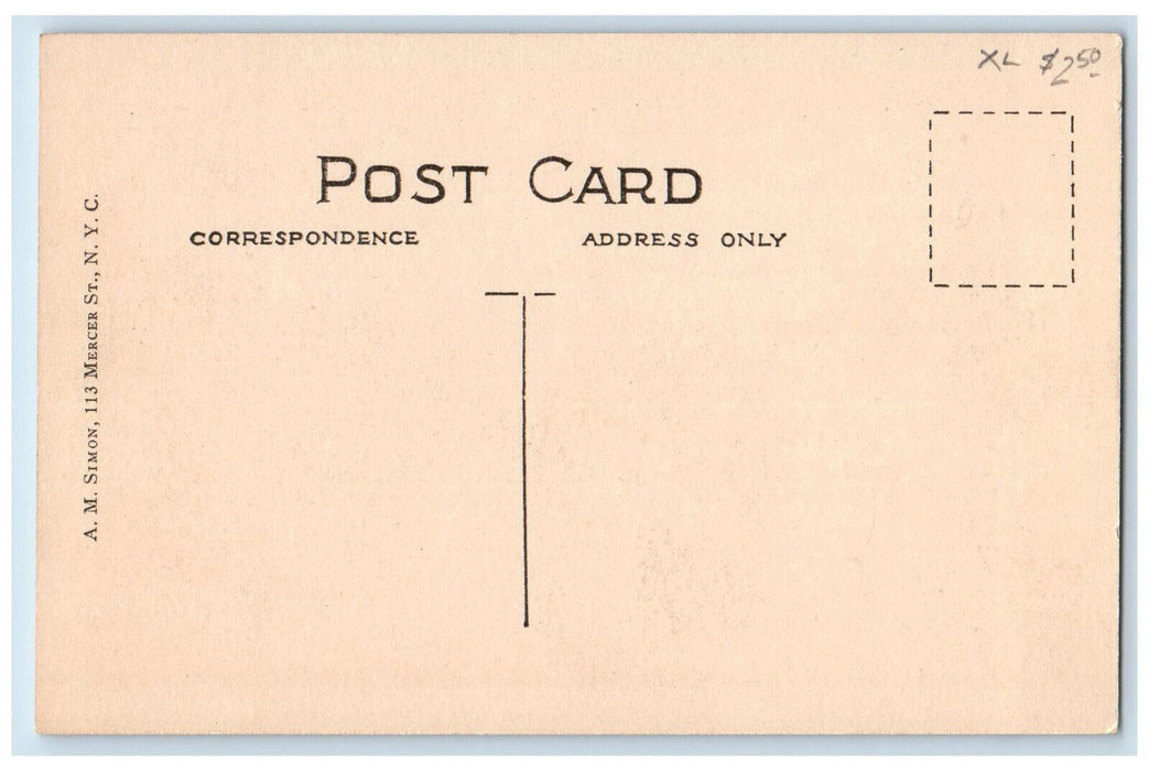 c1920's Methodist Church Wellsville Pennsylvania PA Antique Postcard